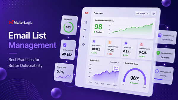 Email List Management: Best Practices for Better Deliverability